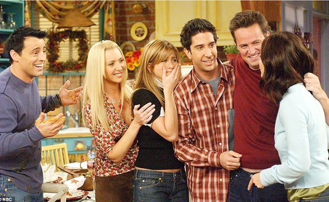 The laughs are real tv series friends