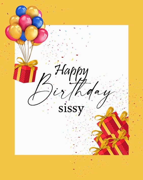 Happy birthday sister images