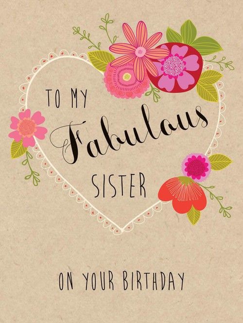 Happy birthday sister images