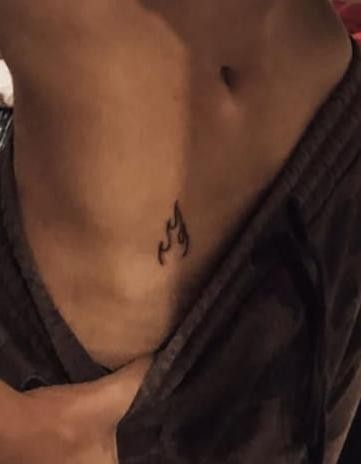 V-Line Tattoos Ideas for Men