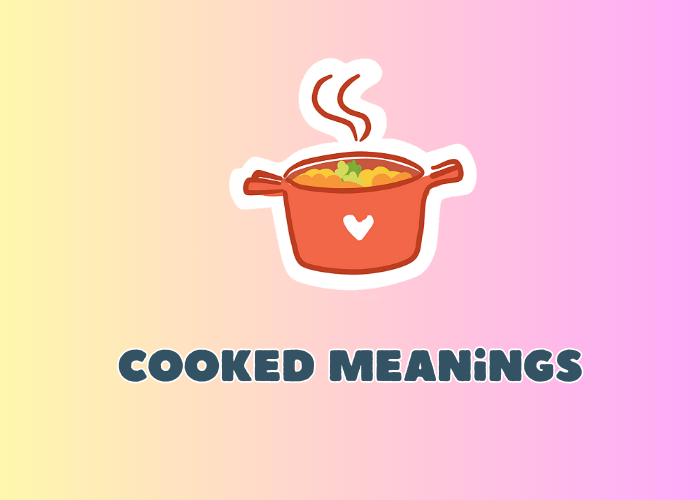 cooked meaning in slang