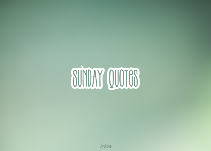 sunday quotes