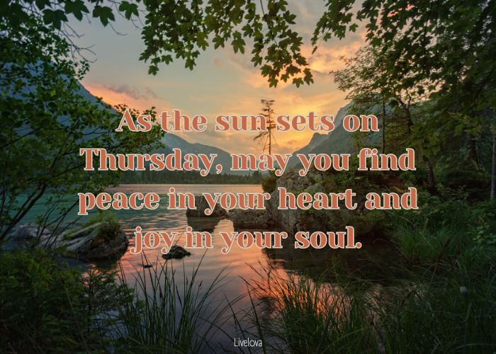 Thursday Blessings Images and Quotes